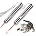 Innozon Pack of 2 Laser Pointer Chaser Toys for Cats, Powerd by 1 AA Battery, Interactive Toy with LED Flash Light for Pets, Cat Training Tools