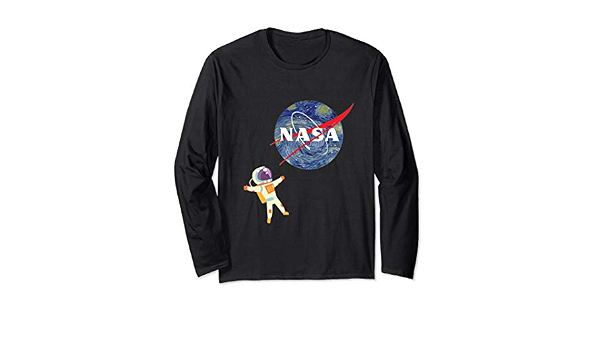 Nasa Logo Shirts Long Sleeve T-Shirt 