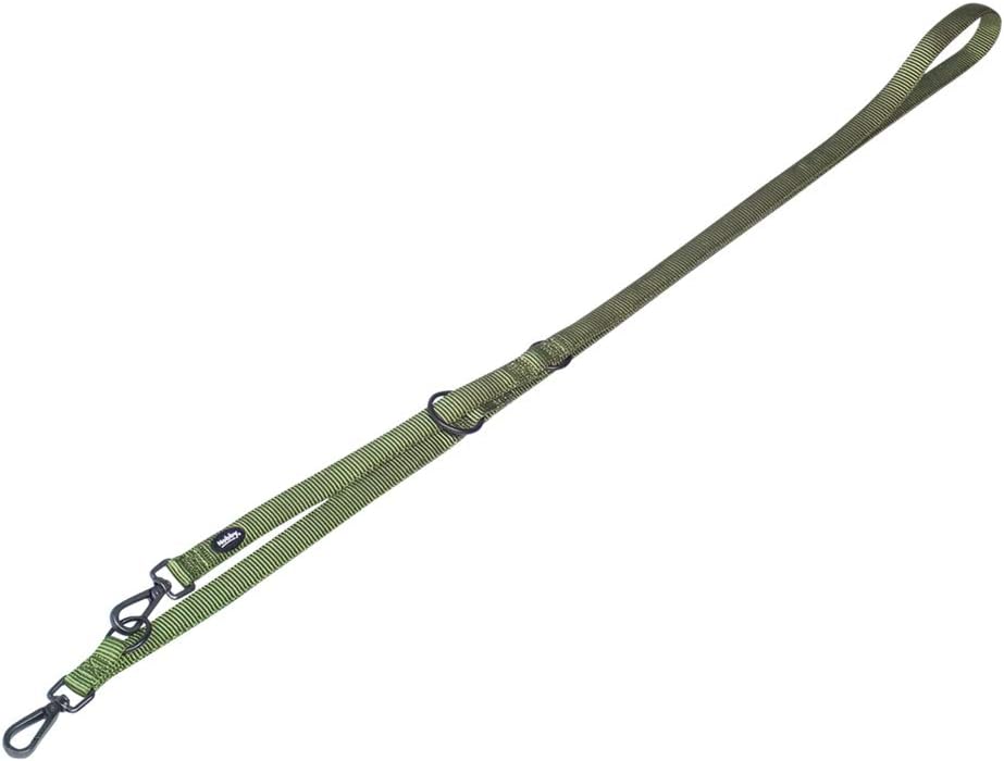 Nobby Classic Comfort Lead Length 200 cm Width 15 mm Lime Green, olivgrün, 200 cm x 15 mm (Pack of 1)
