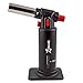 Zenware Refillable Butane Professional Culinary Torch Lighter for Cooking Welding Brazing Soldering - Black