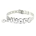 Fanstown BTS kpop bangtan boys member handmade titanium bracelet
