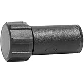 1/2" compression coupling, drip irrigation Tubing Connector Fitting .700 OD, Bag of 5 (END CAP)