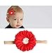 Baby Headbands, 10 pcs Soft Stretchy Hair Bands with 3