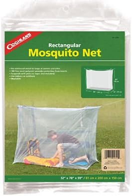 Coghlans 32" x 78" x 59", Rectangular, Mosquito Bed Net 9640