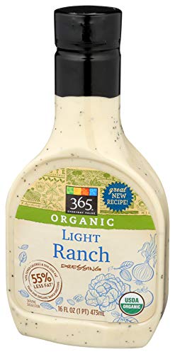 365 EVERYDAY VALUE, ORGANIC LIGHT RANCH DRESSING, 16 FL OZ