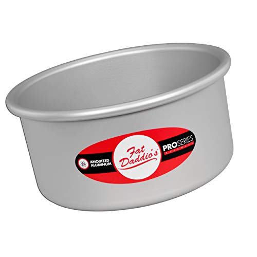 Fat Daddio's PRD-63 Round Cake Pan, 6 x 3 Inch, Silver - Thumbnail 6
