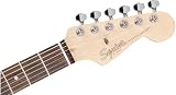 Fender Squier Debut HSS Stratocaster Laurel Fingerboard Daphne Blue White view 4