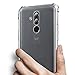 Huawei Mate 20 Lite Case, Zeking Slim Thin Anti-Scratch Clear Flexible TPU Silicone Four Corner Bumper Protective Case Cover Huawei Mate 20 Lite (Transparent)