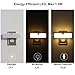DEWENWILS Motion Sensor Night Light, LED NightLight Plug in with High-Low Brightness Adjustable, Warm White Night Lights for Bathroom, Garage, Stair, Hallway, UL Listed