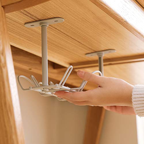 Sumerlly Under Desk Cable Management Tray Organizer for Wire Cord Power Charger Plugs