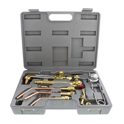 ABN Oxygen & Acetylene Torch Kit 10 Pc Welding Kit Metal Cutting