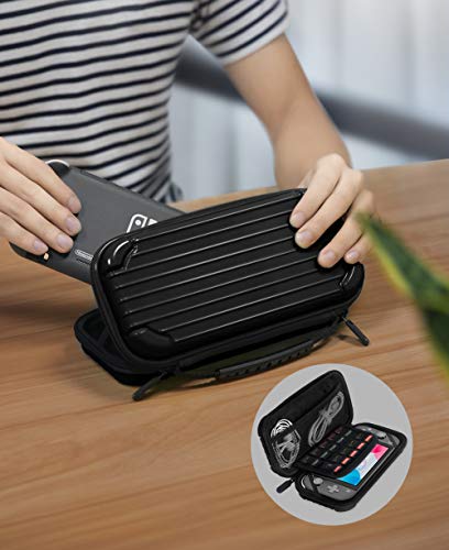 image for YCCTEAM Carrying Case for Nintendo Switch Lite with Glass Screen Prote