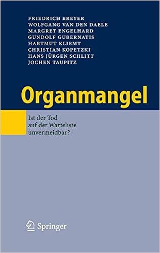Organmangel Ist Der Tod Auf Der Warteliste Unvermeidbar German Edition Kindle Edition By Breyer Friedrich Van Den Daele Wolfgang Engelhard Margret Gubernatis Gundolf Kliemt Hartmut Kopetzki Christian Schlitt Hans Jurgen Taupitz