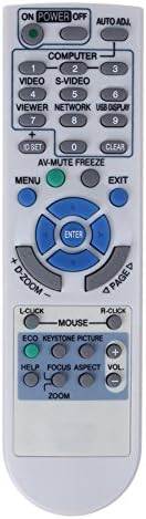CLOB Compatible Universal Projector Remote Control for NEC projector - Model: PA672W-13ZL