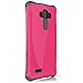 Ballistic, LG G4 Case [Urbanite] Six-sided - 6ft Drop Test Certified Case Protection [Pink / Dark Gray] Reinforced Bumper Cell Phone Case for LG G4  - Pink / Dark Gray
