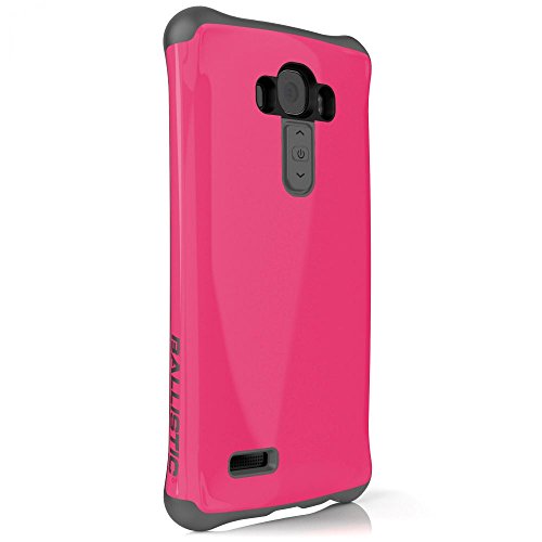 Ballistic, LG G4 Case [Urbanite] Six-sided - 6ft Drop Test Certified Case Protection [Pink / Dark Gray] Reinforced Bumper Cell Phone Case for LG G4  - Pink / Dark Gray