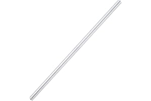 PATIKIL 6063 Aluminum Tubing, 5/16" (8mm) OD x 1/8" (3.8mm) x 12" Length 0.08" (2mm) Wall Thickness Seamless Round Aluminum T