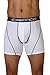 ExOfficio Men's Give-N-Go Sport Mesh 6'' Boxer Brief, White, Large
