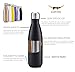 A Lazy Dog Vacuum Insulated Water Bottle 17 Oz Double Walled Stainless Steel Cola Shape Water Bottle Outdoor Sports