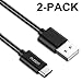 USB Type C Cable (Rpu 56kΩ), PLESON [2-PACK] USB Type-C 3.1 to USB 2.0 A Male Data Charging Cable for Nexus 5X 6P,Oneplus 3,Lumia 950/950XL,Macbook,Nokia N1,Chromebook Pixel&Type-C Devices(3.3ft)