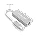 aROTaO USB-C to Ethernet Adapter, USB 3.1 Type C (Thunderbolt 3) to RJ45 Gigabit Ethernet LAN Network Adapter 1 Indicator Compatible for MacBook,MacBook Pro,ChromeBook Pixel and Other Type C Devices