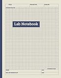 Lab Notebook: Laboratory Notebook for Graduate