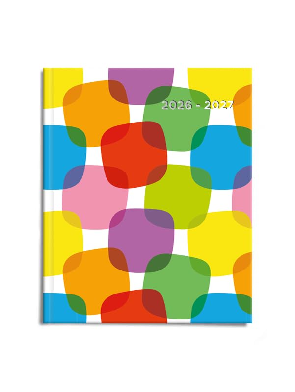 Academic Diary 2026-2027 A5 Week to View by Pirongs | Mid year Diary 2026-2027 | A5+ Diary, Casebound - Limited Edition