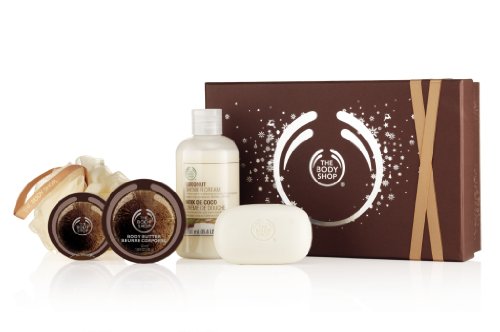 The Body Shop Shower Scrub and Soften Collection, Coconut