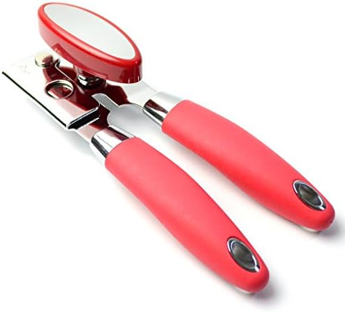 Can Opener Manual ,Hand Heavy Duty Ergonomic,Non Slip Design &amp; Smooth Edge,Safety for kids and adults