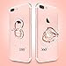 Maxdara Phone Finger Ring Holder Grip, 360° Rotation Diamond Rhinestone Universal Bling Ring Kickstand for iPhone XS Max XS X, iPhone 6 7 8, iPhone 7Plus 8Plus, Galaxy S9 S9 Plus etc 2 Pack (RoseGold)