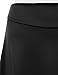 DOUBLJU Womens High Waist Midi A-Line Skirt Black X-Large