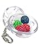 Birds LOVE Premium Hanging Clear Foraging Plastic Perforated Ball - Durable 3