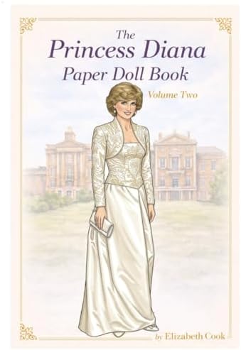 diana princess of wales paper doll the charity auction dresses Vintage Dover 1997 Diana Princess of Wales Paper Doll By Tom Tierney **UNCUT**