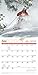 Ski 2020 12 x 12 Inch Monthly Square Wall Calendar with Foil Stamped Cover by Wyman Publishing, Winter Snow Sport
