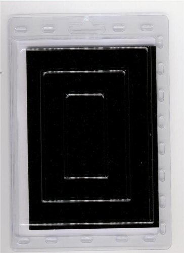 Scott or Prinz 152X107 BLACK Stamp Mounts SCOTT # 1048B