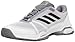 adidas Performance  Men's Barricade Club Tennis Shoe, White/Black/Grey, 8.5 M US