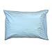 TODDLER PILLOW CASE Cover PINK - 100% Natural PREMIUM Cotton Percale 400 Thread Count Sateen Weave 14in x 20.5in
