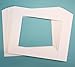 Pack of 10 WHITE 16x20 Picture Mats Matting with White Core Bevel Cut for 11x14 Pictures