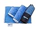 MemorySoft New Luxury Microfiber On-The-go Quick Dry Towel Bath Size - Includes 2 Freebie Towels & Case - Compact for Travel, Gym, Camping, and The Beach