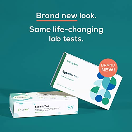 Everlywell Syphilis Test AtHome Collection Kit Discreet, Accurate