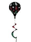 Checkered Trees Deluxe Hot Air Winter Christmas
