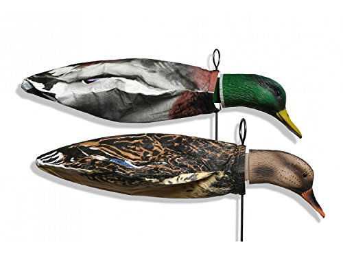Deadly Decoy Feeder Head Mallard Duck Decoy, Multicolor