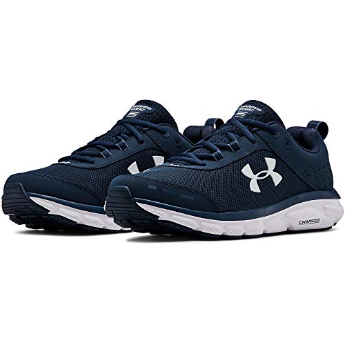 Under Armour mens Charged Assert 8 Running Shoe, Academy Blue (401