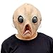 PartyCostume - Double Chin Latex Halloween Human Face Funny Mask