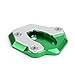 Areyourshop Motorcycle Kickstand Side Stand Foot Pad For Kawasaki Z650 Z900 2017 Green