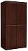 South Shore Tall 4-Door Storage Cabinet with Adjustable Shelves, Royal Cherry