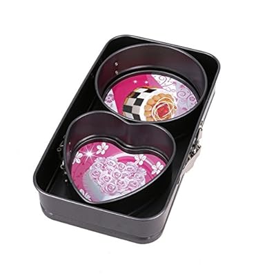 3 Pcs/lot Slipknot Round Cake Pan Baking Molds Mold Decorating Tools Ideal For Making Cakes, Bread, Biscuit, Cookies, Chocolate, Etc.