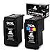 IKONG Remanufactured Ink Replacement for Canon PG-245XL CL-246XL PG-243 CL-244 245 Ink Work with Canon Pixma MX492,MG2920,MG2520,IP2820,MG2922,MG2420,MG2522,MG3022,MG2525 (1Black, 1Tri-Color)