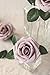 Ling's moment Artificial Flowers 50Pcs Dusty Rose Roses Decor w/Stems,3