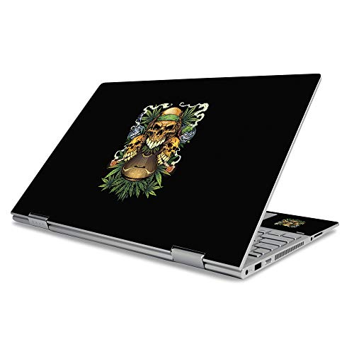 MIGHTY SKINS MightySkins Skin for HP Envy X360 15" (2019) - Stoner Skulls | Pro…